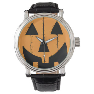 Pumpkin-Briefmarke Armbanduhr