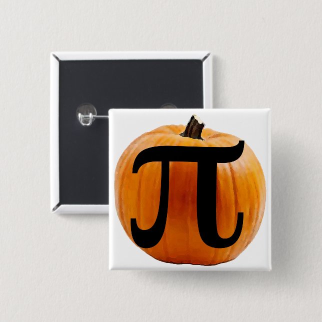 Pumpkin Button (Vorne & Hinten)