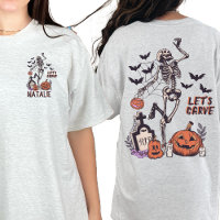 Pumpkin Carving Party Custom Halloween Skelett