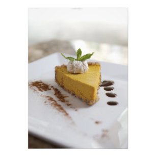 Pumpkin Cheesecake Fotodruck
