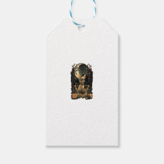 Pumpkin Chihuahua Kostüm auf Chihuahua Halloween Geschenkanhänger