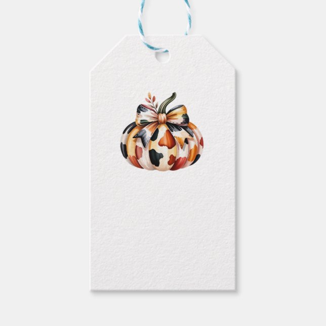 pumpkin Classic T-Shirt Geschenkanhänger (Vorderseite)