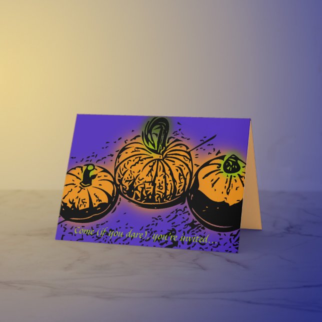 Pumpkin Conspiracy Hallowe'en Party Einladung (Von Creator hochgeladen)