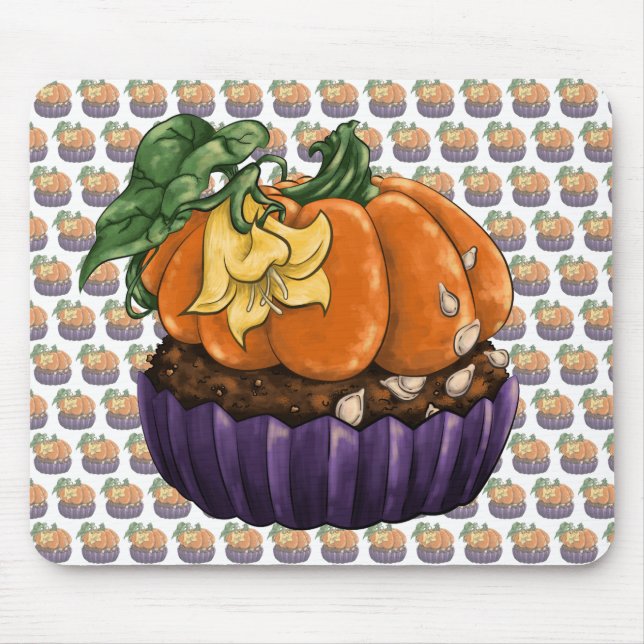 Pumpkin Cupcake Mousepad (Vorne)