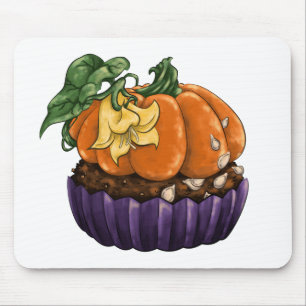 Pumpkin Cupcake Mousepad