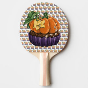 Pumpkin Cupcake Tischtennis Schläger