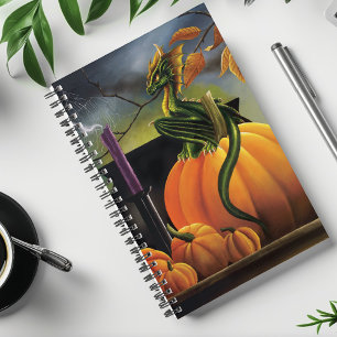 Pumpkin Dragon Cauldron Halloween Planer