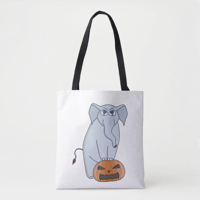 Pumpkin Elephant Tasche (Vorderseite)