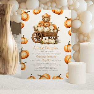 Pumpkin Ernte Autumn Baby Shower Einladung