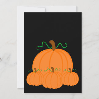 Pumpkin Ernteeinladung Einladung