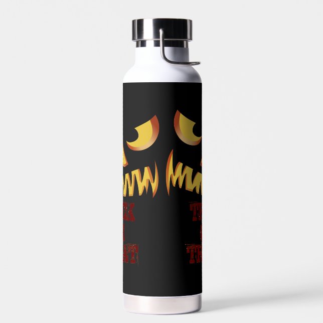 Pumpkin Face 2 Trinkflasche (Links)