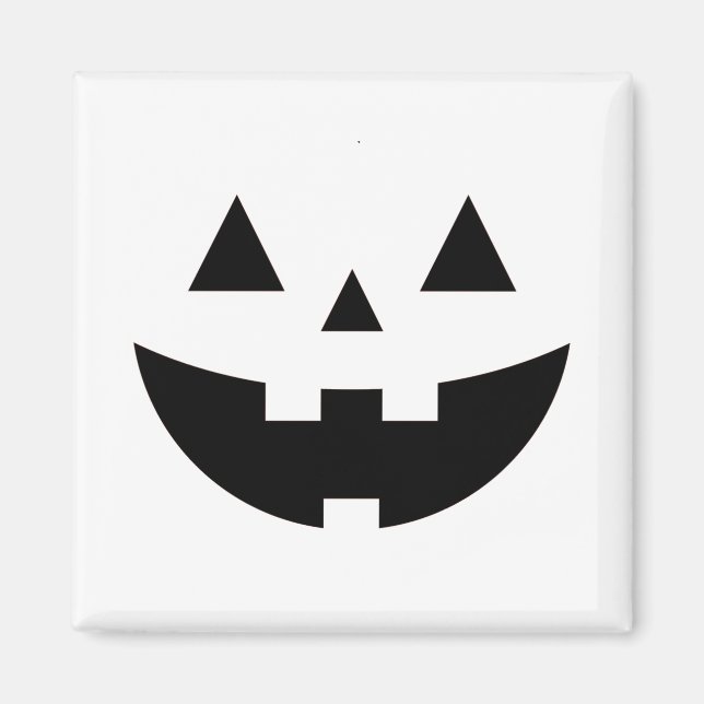 Pumpkin Face Magnet (Vorne)