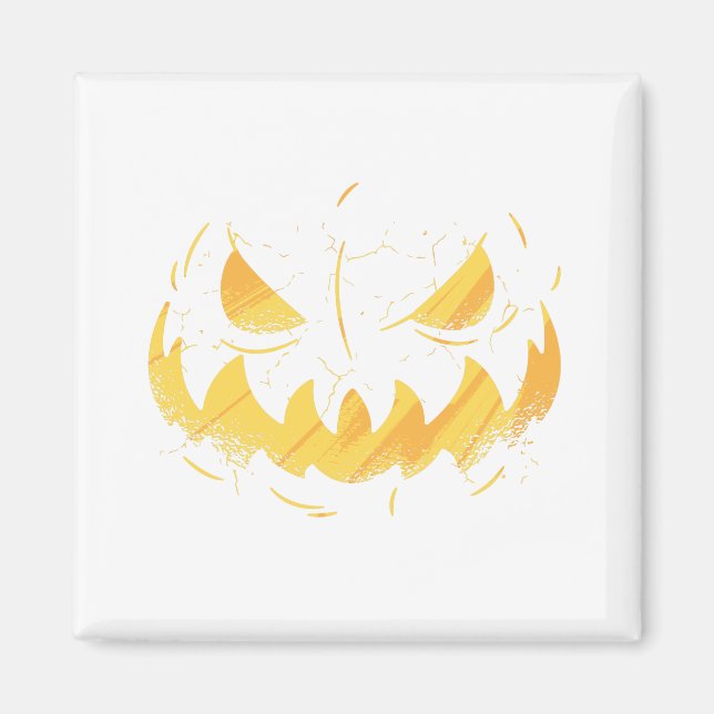 Pumpkin Face Magnet (Vorne)