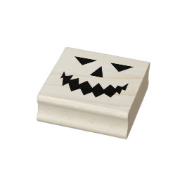 Pumpkin Face Rubber Briefmarke Gummistempel