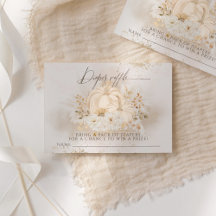 Pumpkin Fall Blumenzahn & Pampas Kinderduschmaschi