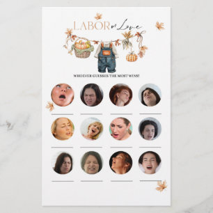 Pumpkin Fall Kinderdusche oder Liebe Game