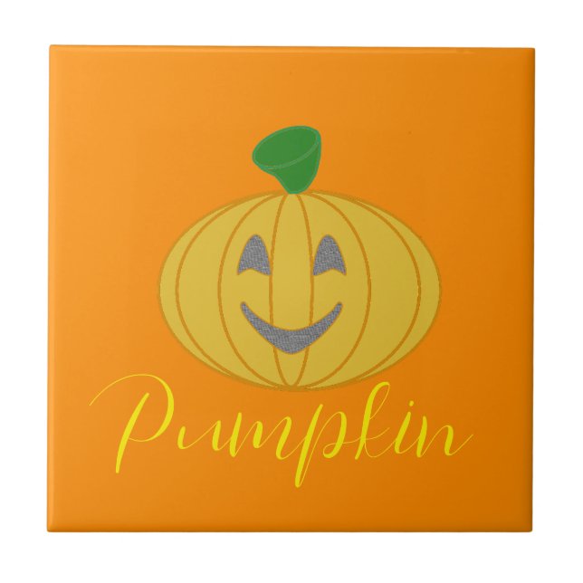 Pumpkin Fliese (Vorderseite)