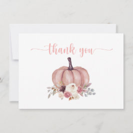 Pumpkin Floral, rustikale Dusche, Geburtstag Danke