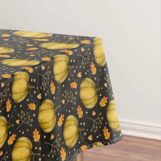 Pumpkin Foliage Tischdecke (Beispiel)