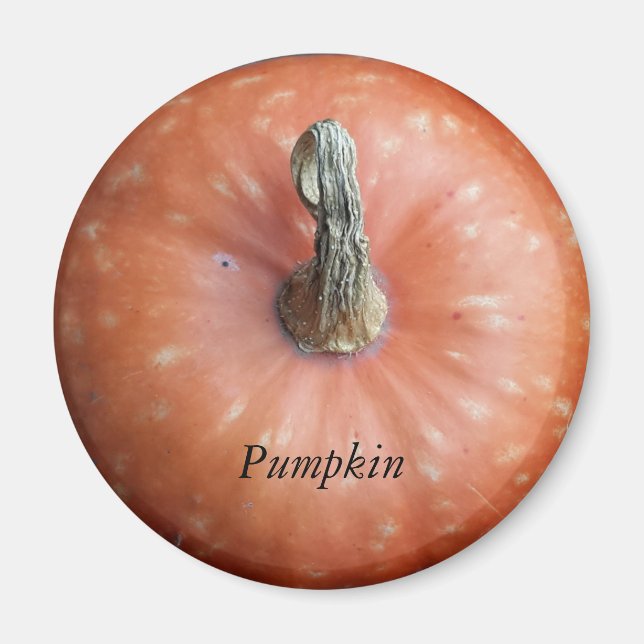 Pumpkin-Foto Magnet (Vorne)