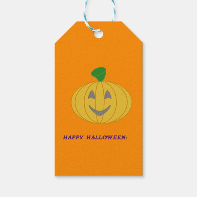 Pumpkin Geschenkanhänger (Vorderseite)