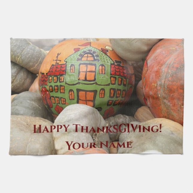Pumpkin Geschirrtuch (Horizontal)