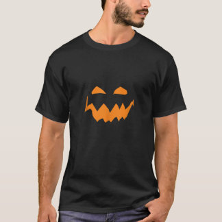 Pumpkin Gesicht Lächeln Halloween Horror Trick ode T-Shirt