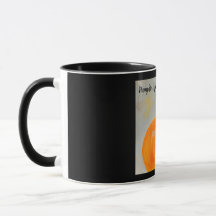 Pumpkin Gewürz & Alles Gute Schwarze Tasse