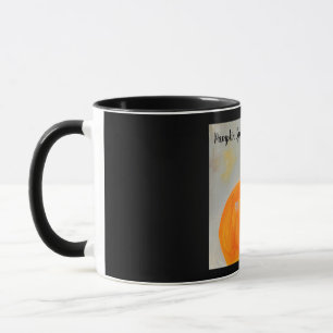 Pumpkin Gewürz & Alles Gute Schwarze Tasse