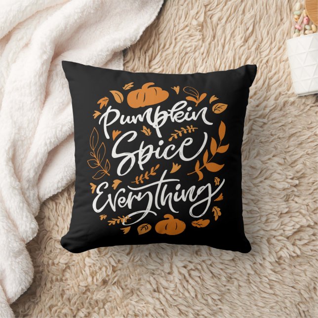 Pumpkin Gewürz alles Kissen (Decke)