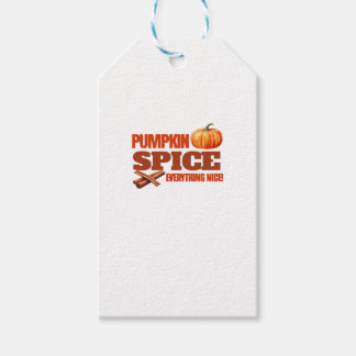 Pumpkin Gewürz Alles klassische Grunddesign Geschenkanhänger