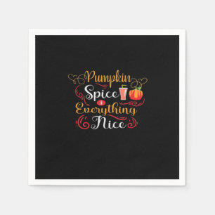 Pumpkin Gewürz Alles Nette Classic Sloth Serviette