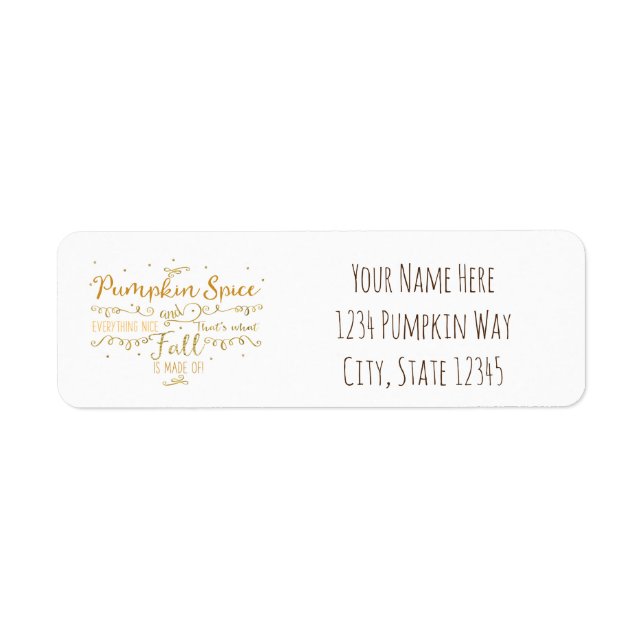 Pumpkin Gewürz & Alles Nizza Fall (Vorne)