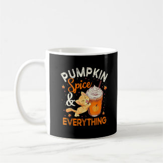 Pumpkin Gewürz Alles Shirt Cat Lover Niedlich Autu Kaffeetasse