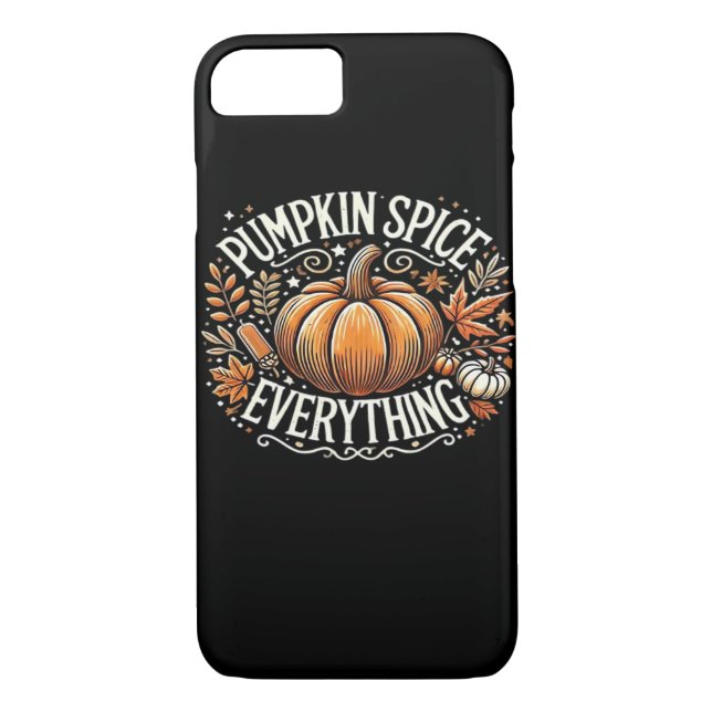 Pumpkin Gewürz alles Slogan Angebot Case-Mate iPhone Hülle (Rückseite)