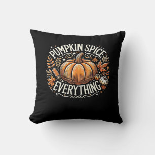 Pumpkin Gewürz alles Slogan Angebot Kissen