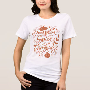 Pumpkin Gewürz alles Tri-Blend Shirt