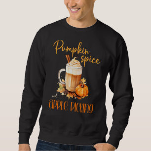 Pumpkin Gewürz & Apple Picken niedlichen Herbst ru Sweatshirt