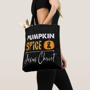 Pumpkin Gewürz Christlich Fall Moderne Neuheit Tasche
