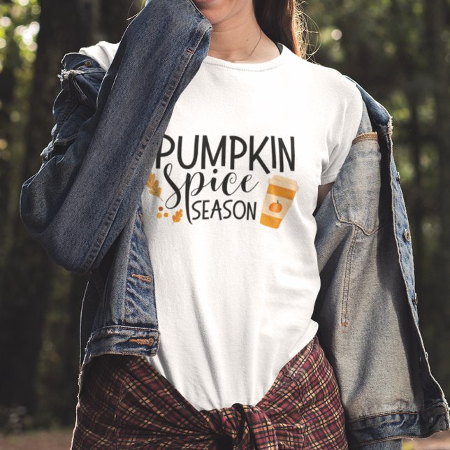 Pumpkin Gewürz Jahreszeit T - Shirt Herbst Herbsts (Von Creator hochgeladen)