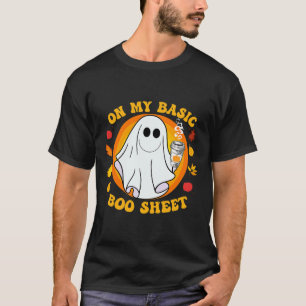 Pumpkin Gewürz Latte Fall Vibe Halloween Basic-Spa T-Shirt