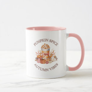 Pumpkin Gewürz Latte Gemütliche Herbst Pumpkin Saa Tasse
