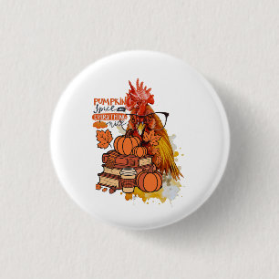 Pumpkin Gewürz und alles Nizza Fall Hühnchen Vib Button