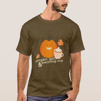 Pumpkin Gewürz und alles Nizza T-Shirt