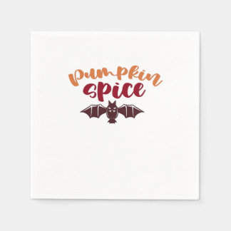 Pumpkin Gewürz und alles Nizza virale Slogan & Q Serviette