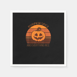 Pumpkin Gewürz und alles Nötige Es ist Herbst Y Serviette