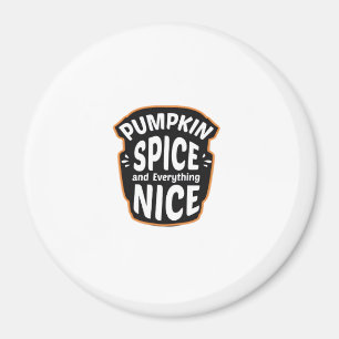 Pumpkin Gewürz und alles Nötige Niedliche Pumpkin  Magnet