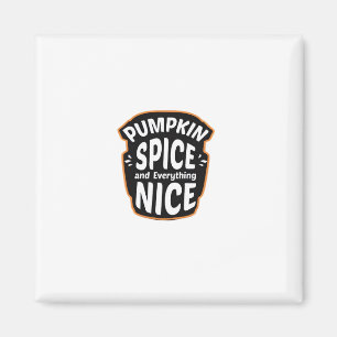 Pumpkin Gewürz und alles Nötige Niedliche Pumpkin Magnet