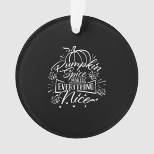Pumpkin Gewürz und alles Nötige - Viral Herbst Q Ornament