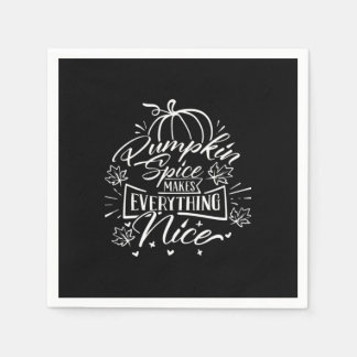 Pumpkin Gewürz und alles Nötige - Viral Herbst Q Serviette